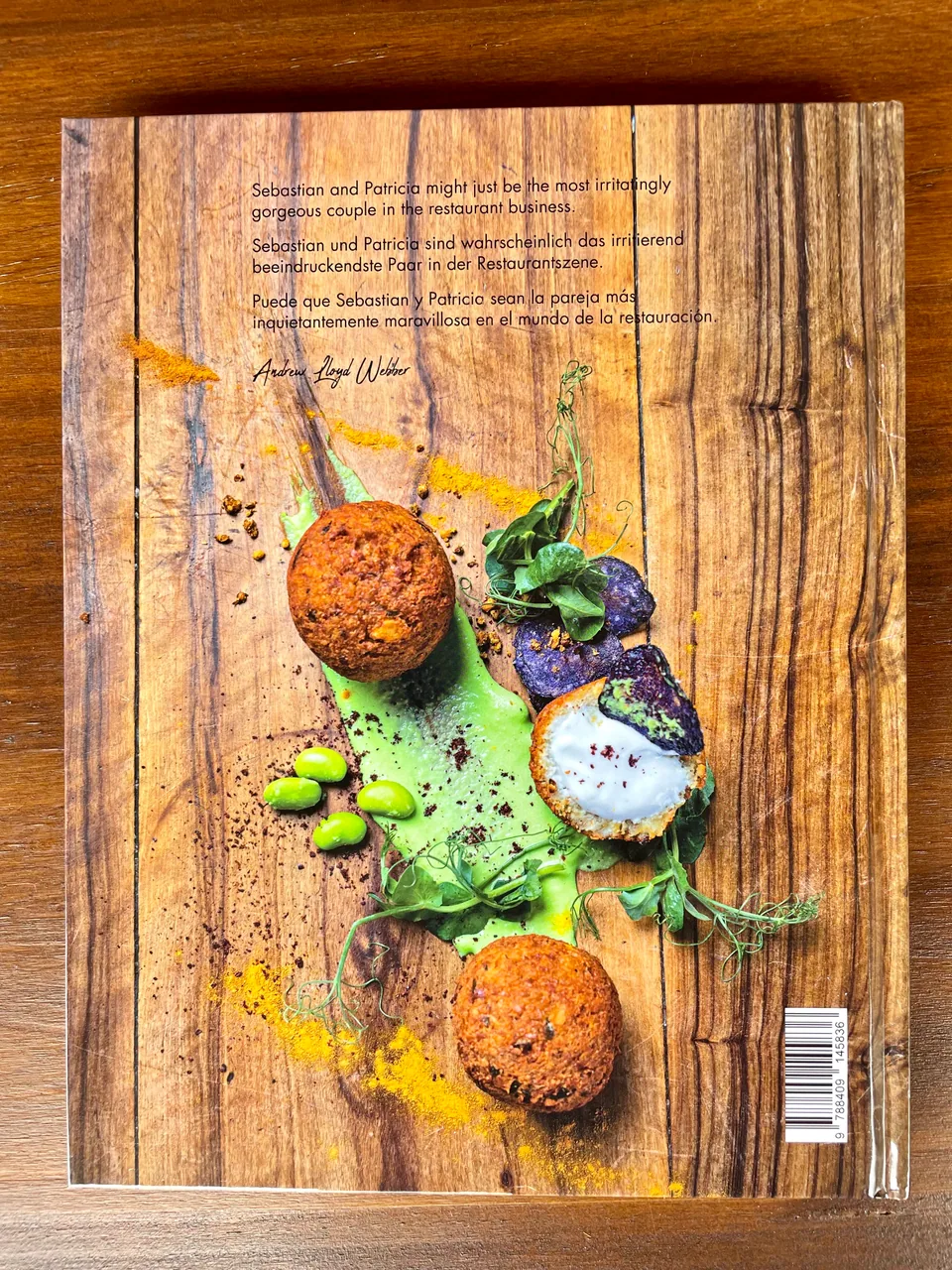 Restaurante Sebastian book memory page