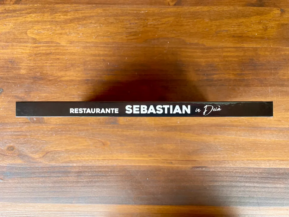 Restaurante Sebastian book dish page