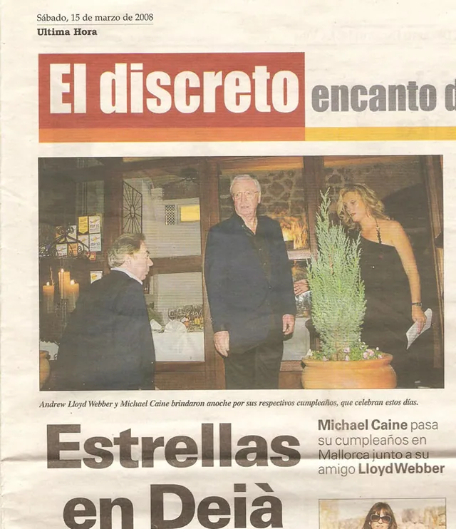 Estrellas en Deià