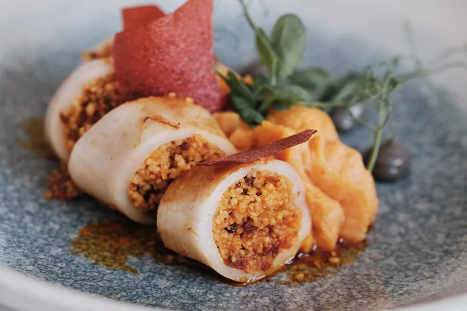 Restaurant dish detail